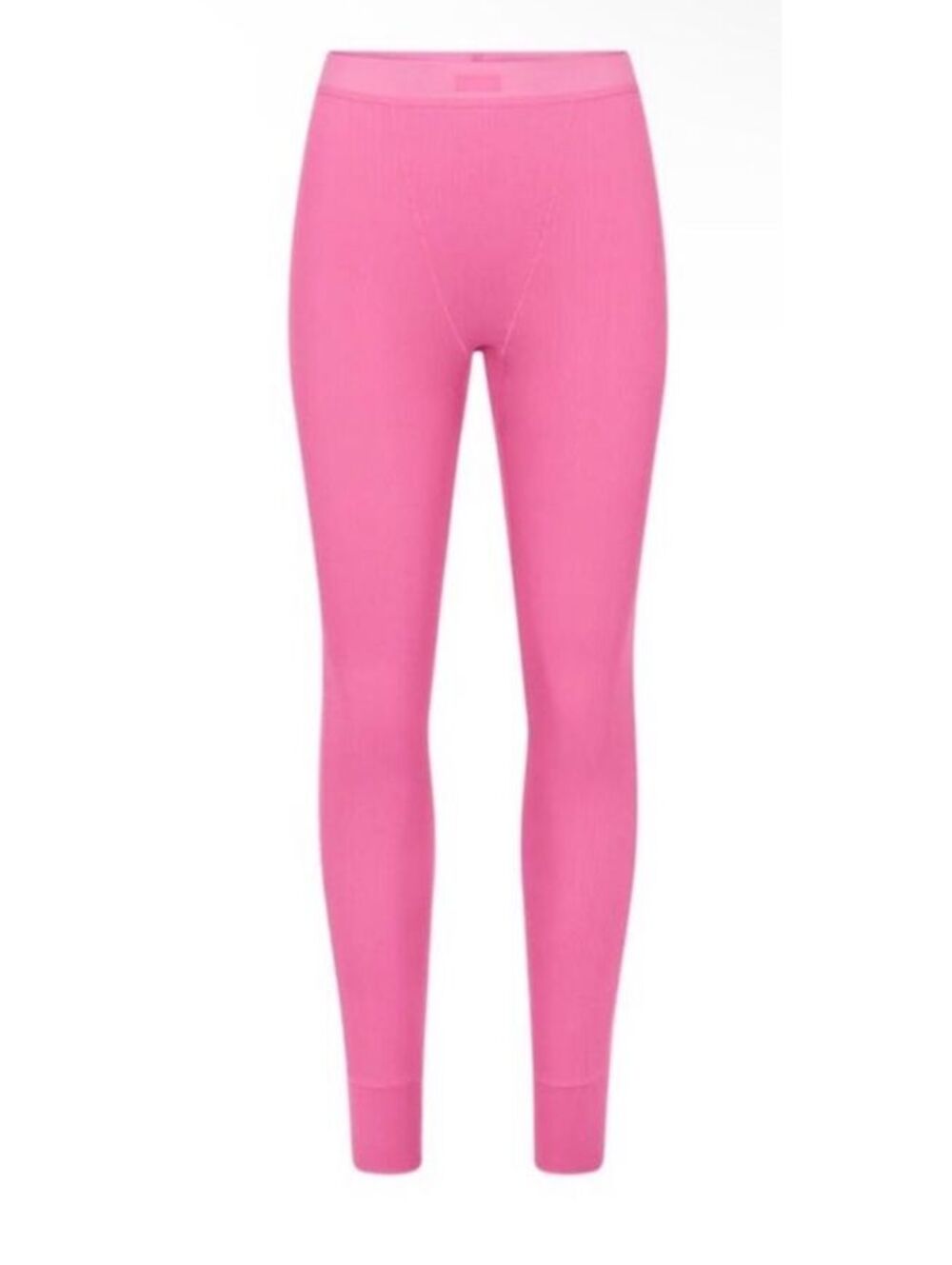 (MEDIUM) NWT COTTON RIB LEGGING SUGAR PINK
